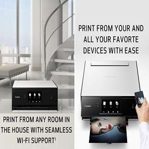 Canon Pixma Ts9020 Wireless Inkjet All-in-one Printer White Scanner Copier Deals In America
